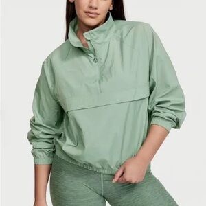 VICTORIA'S SECRET, NWT Parachute Quarter-Zip Windbreaker Jacket, Women’s M